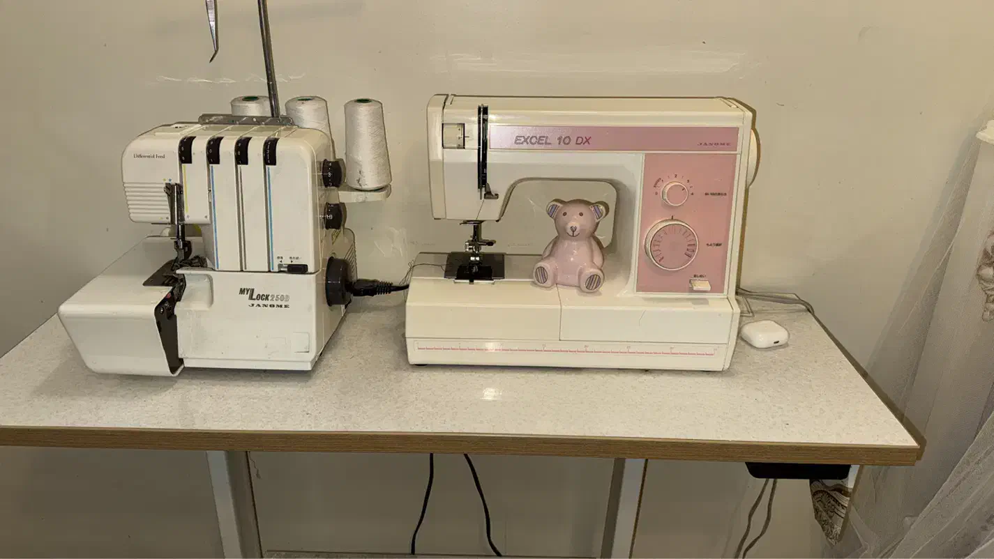 چرخ خیاطی ژانومه و سردوز و میز|چرخ خیاطی و ریسندگی|تهران, هروی|دیوار