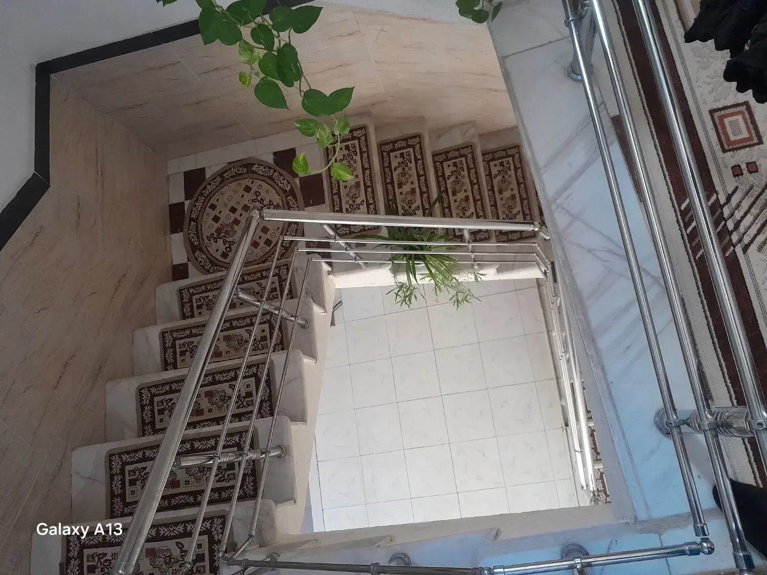 رو پله|فرش|قروه, |دیوار