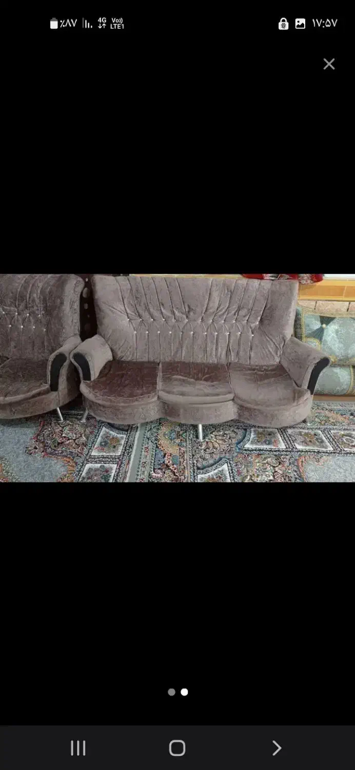 فروش مبل۵نفره|مبلمان خانگی و میز عسلی|زاهدان, |دیوار