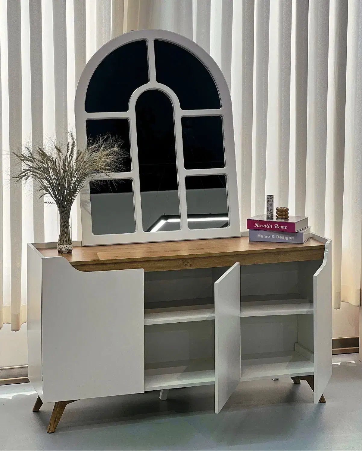 کنسول و آینه مدرن - مدل کارن|بوفه، ویترین، کنسول|تهران, تهرانسر مرکزی|دیوار