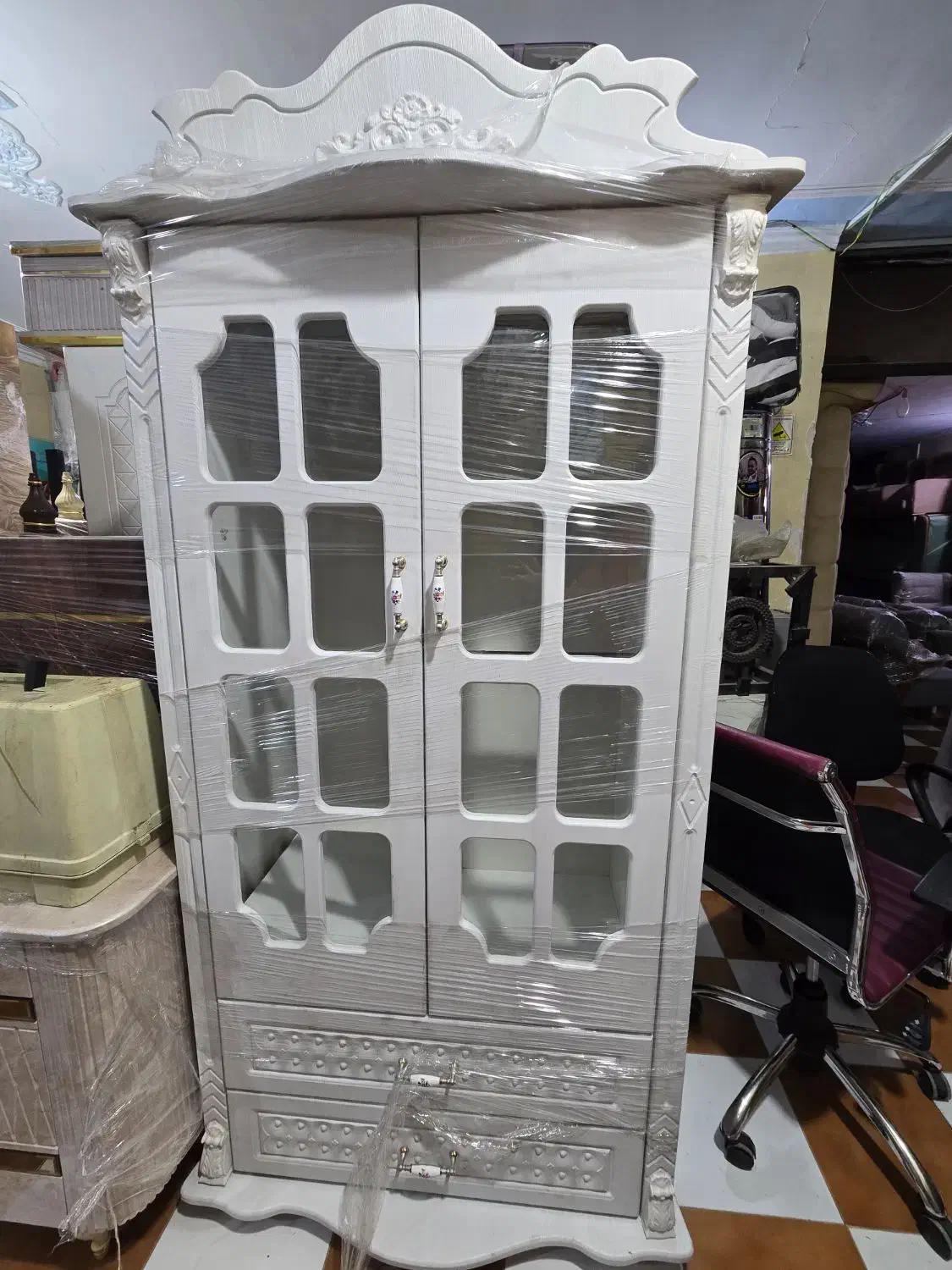 کمد بچه به همراه دراور کشوی لباس کودک نو|اسباب و اثاث بچه|مسجد سلیمان, |دیوار