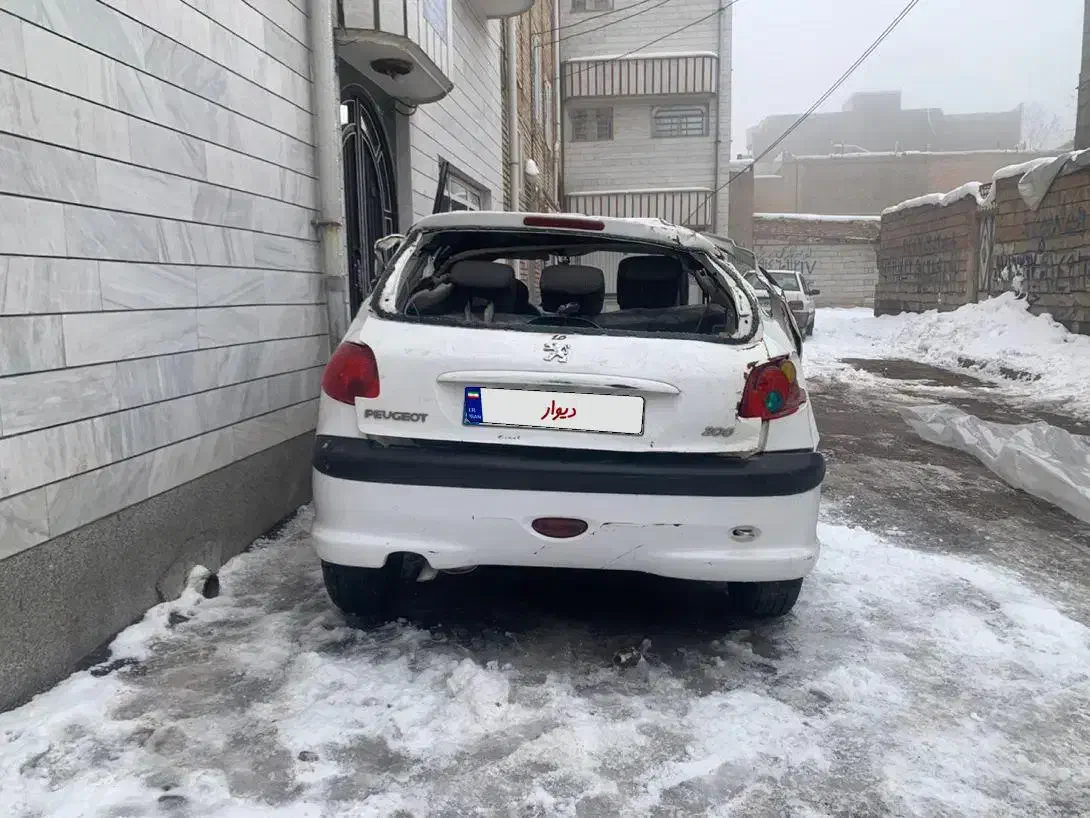 ۲۰۶ مدل ۹۷ تیپ ۵|خودرو سواری و وانت|خوی, |دیوار