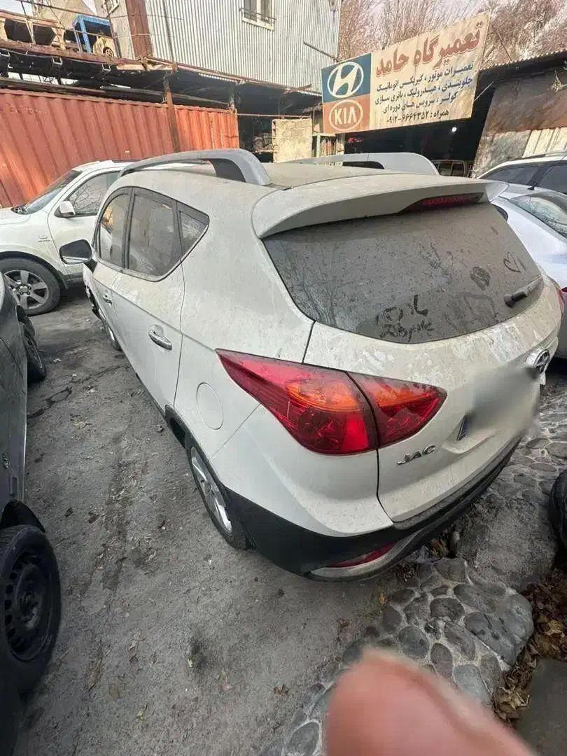 جک اس۳ تصادفی جزئی|خودرو سواری و وانت|اندیشه, اندیشه فاز ۳|دیوار