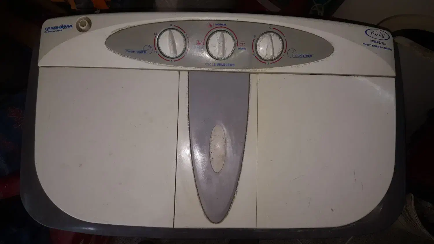 لباسشوی دو قلو پاکشوما|ماشین لباسشویی و خشک‌کن لباس|نظرآباد, شهرک سید جمال الدین|دیوار