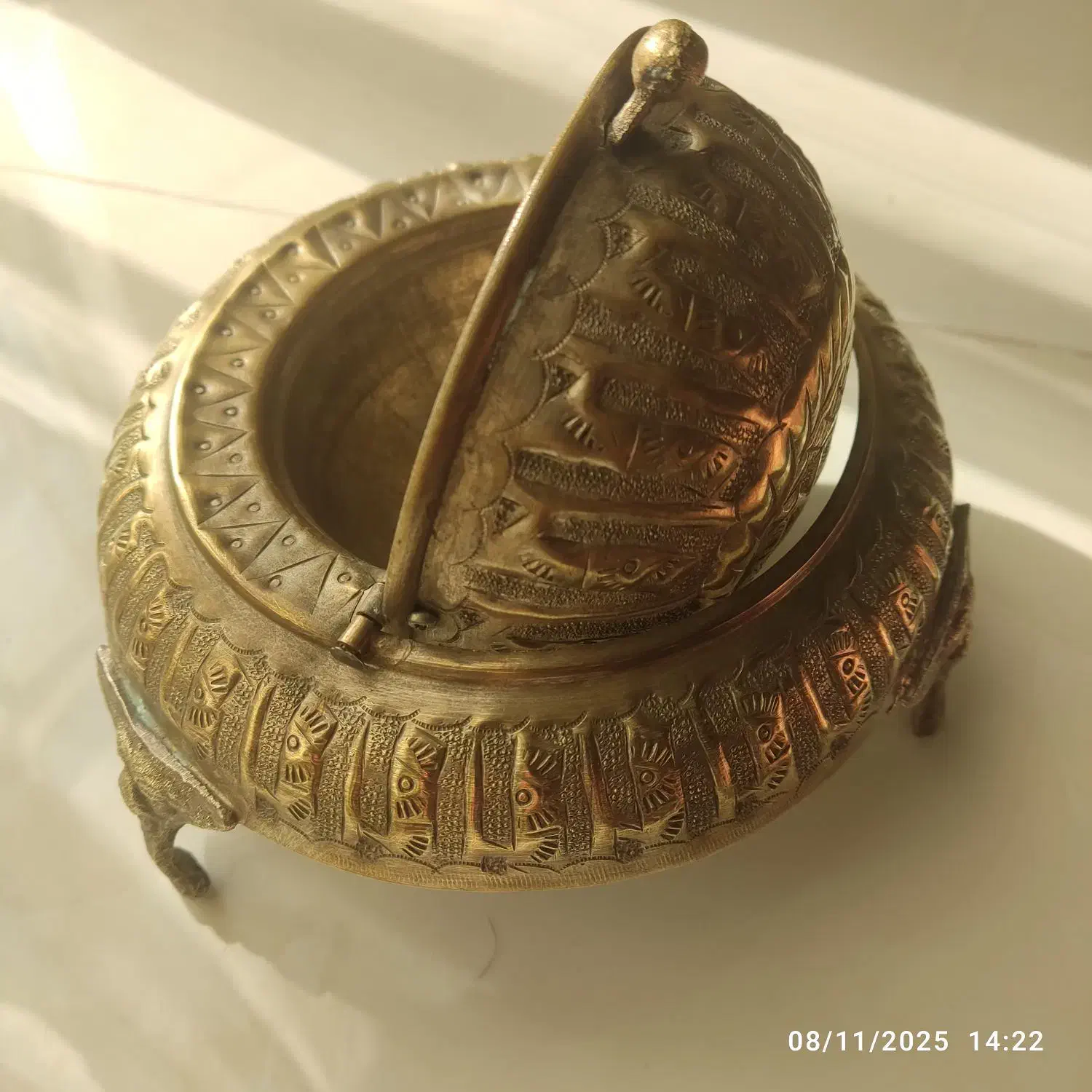 خاویارخوری برنجی قدیمی|کلکسیون اشیاء عتیقه|تهران, اکباتان|دیوار