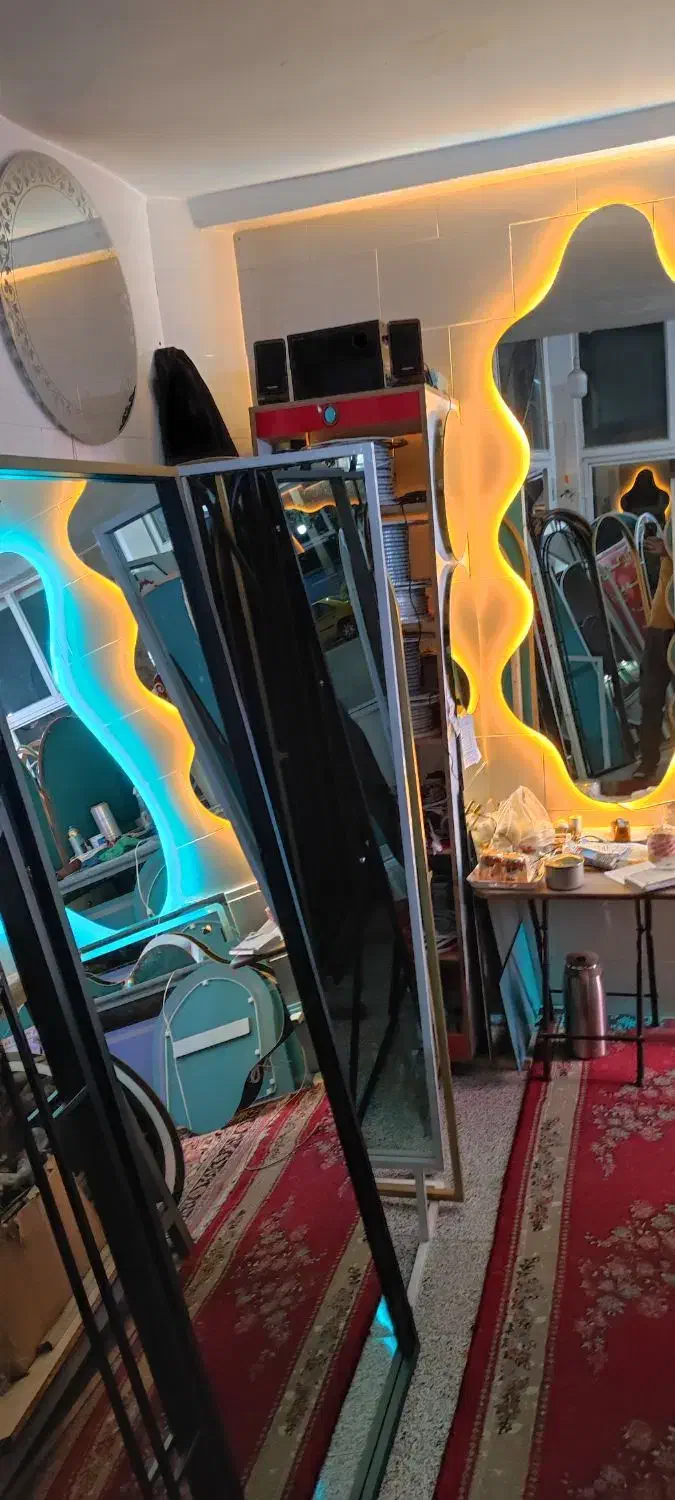 آینه های دفرمه دیواری|آینه|ارومیه, |دیوار