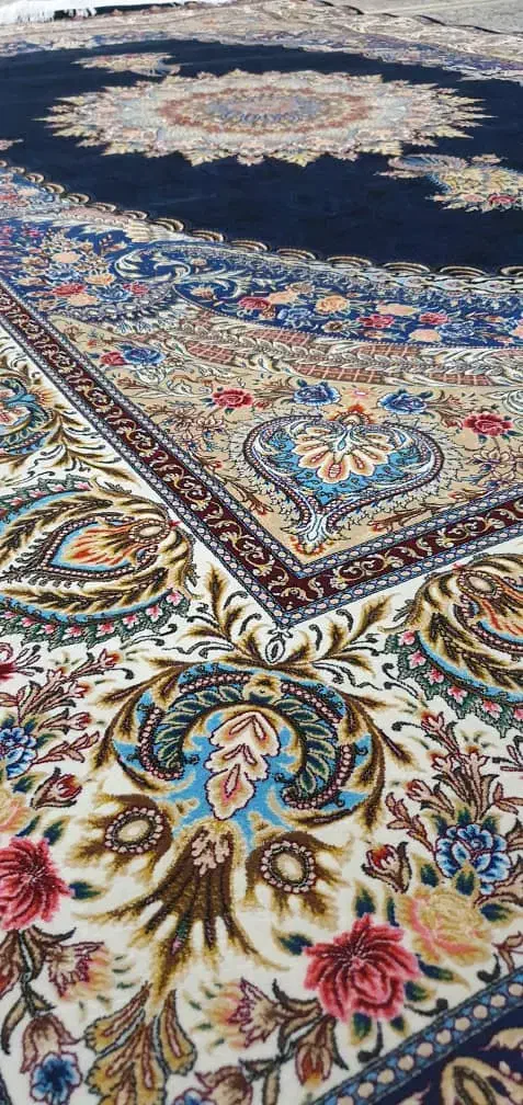 فرش ماشینی ۱۵۰۰ شانه تراکم ۴۵۰۰ نو و شناسنامه‌دار|فرش|تهران, شهران جنوبی|دیوار