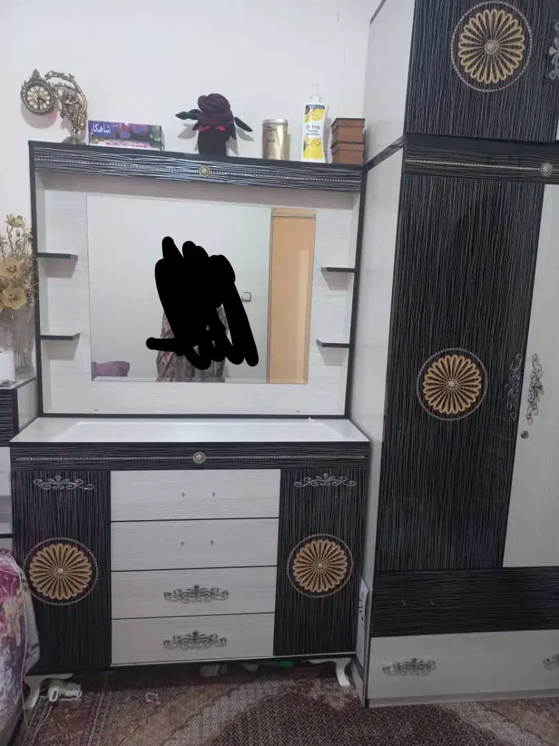 سرویس خواب کامل|تخت و سرویس خواب|پرند, فاز ۵|دیوار