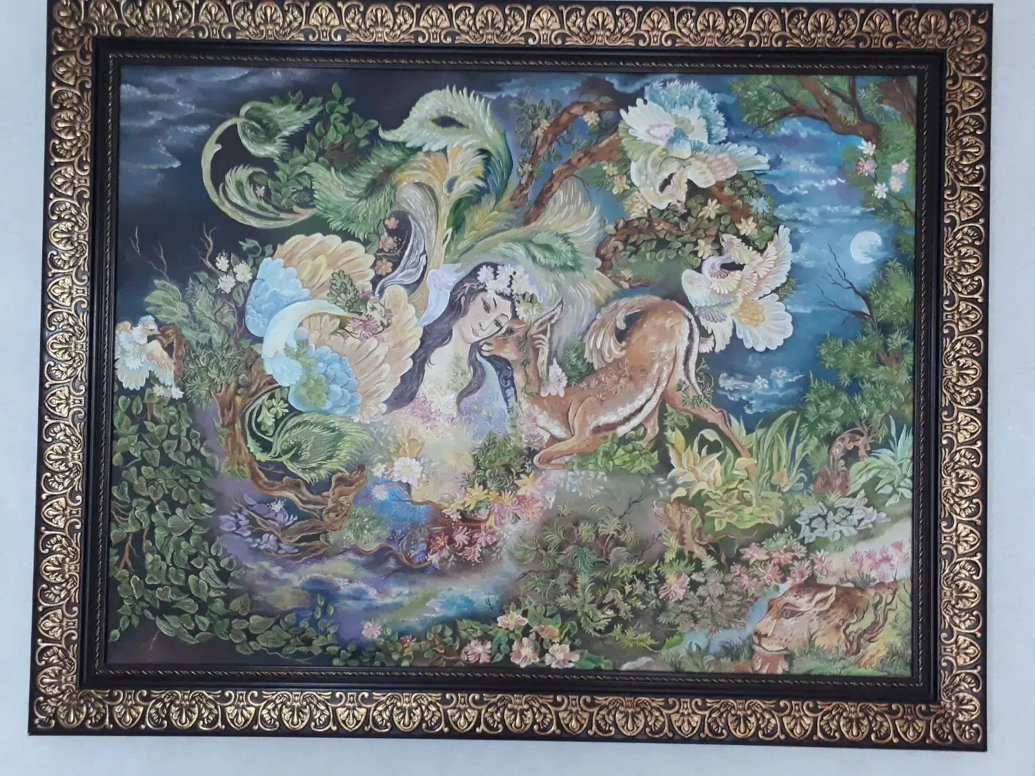 تابلو فرش و تابلو رنگ روغن|تابلو، نقاشی، عکس|اراک, |دیوار