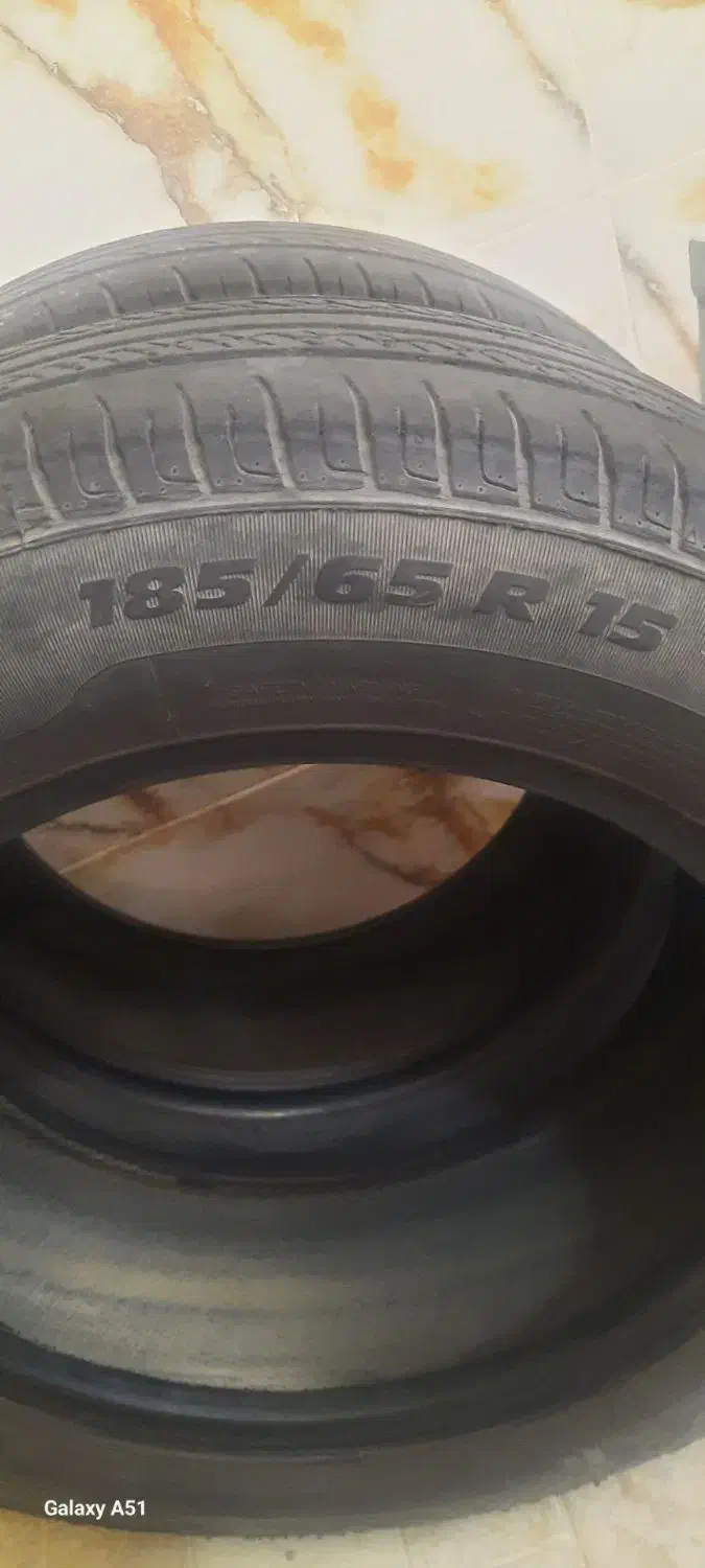 ۴ حلقه لاستیک کویر تایر|قطعات یدکی و لوازم جانبی|خرمآباد, |دیوار