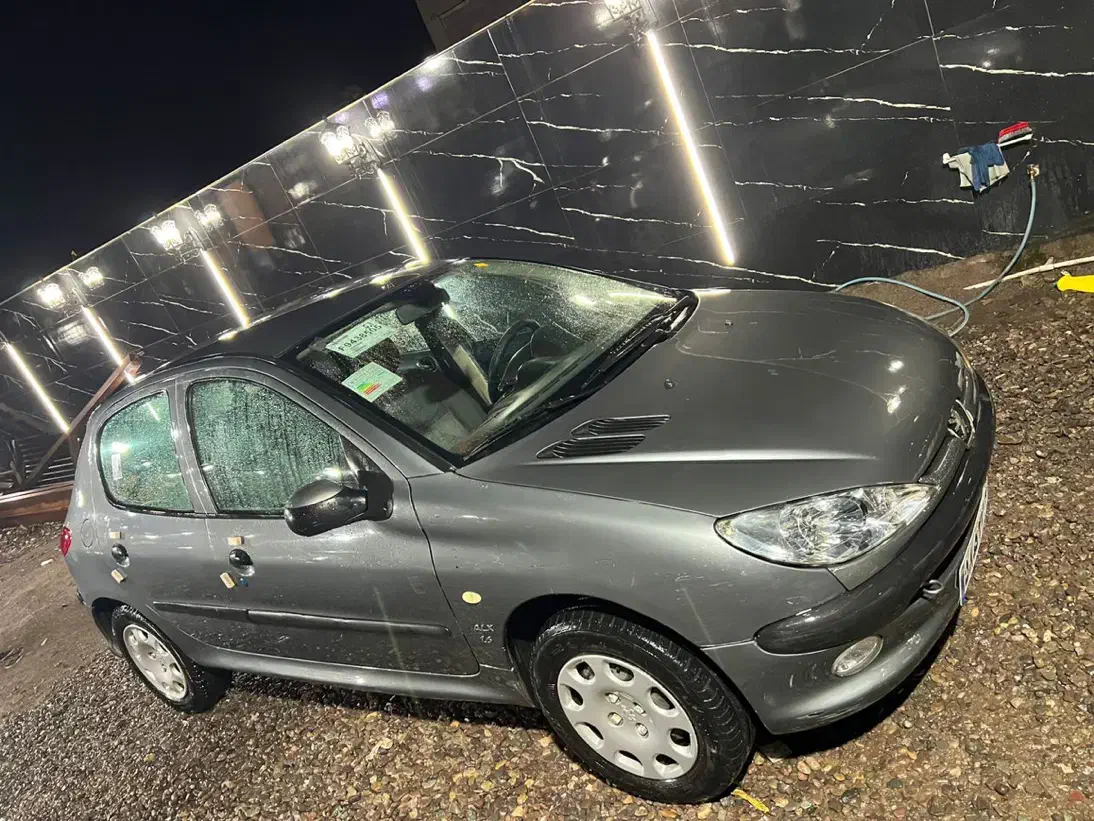 پژو ۲۰۶مدل۸۷ تمیز و سالم|خودرو سواری و وانت|رشت, پسیخان|دیوار