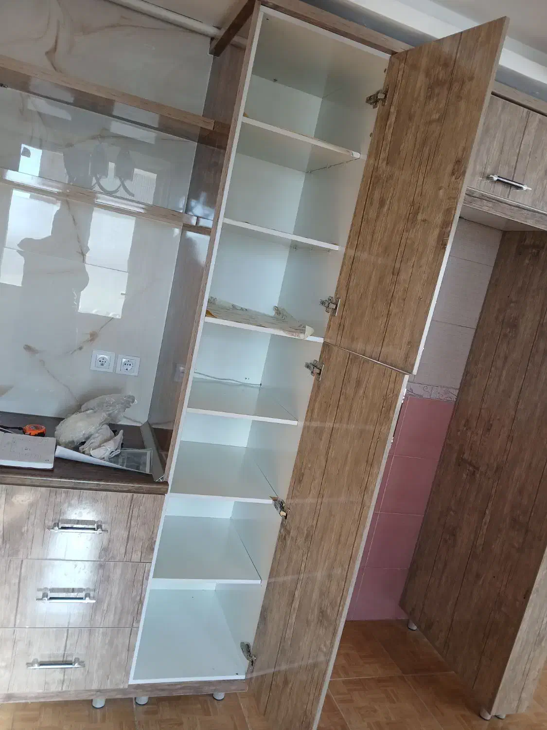 کابینت mdf|جاکفشی، کمد، دراور|سنندج, |دیوار