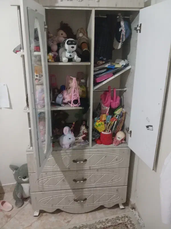 کمد بچه|اسباب و اثاث بچه|تهران, آهنگران (سراسیاب دولاب)|دیوار