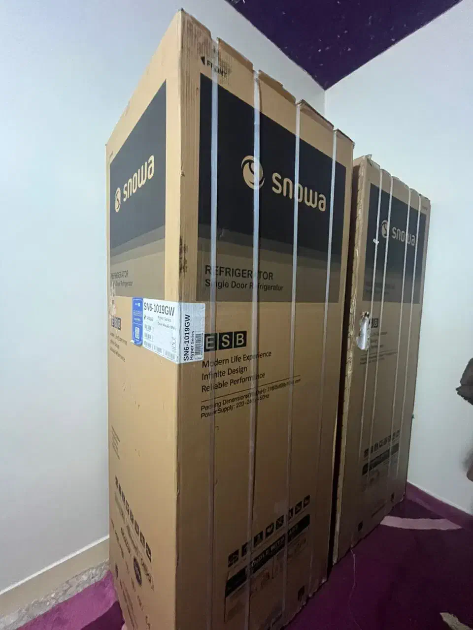 یخچال و فریزر دو قلو اسنوا|یخچال و فریزر|ایذه, |دیوار