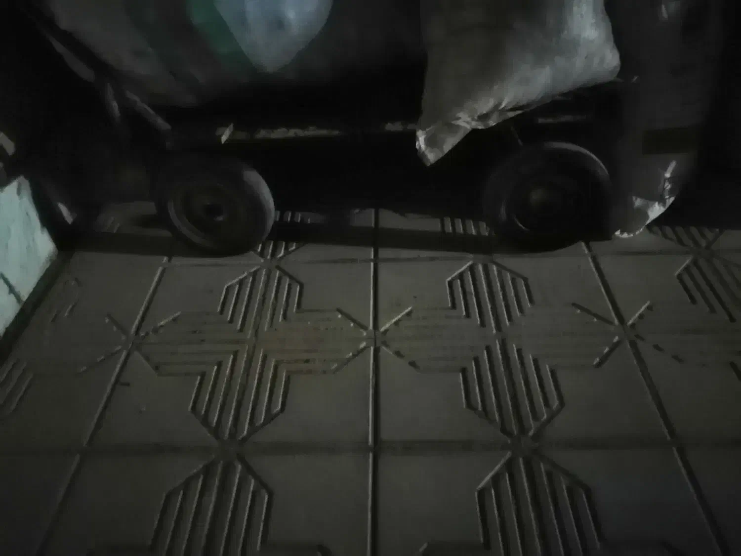 گاری چهار چرخ ورق 2عالی درحد|ابزارآلات|داراب, |دیوار