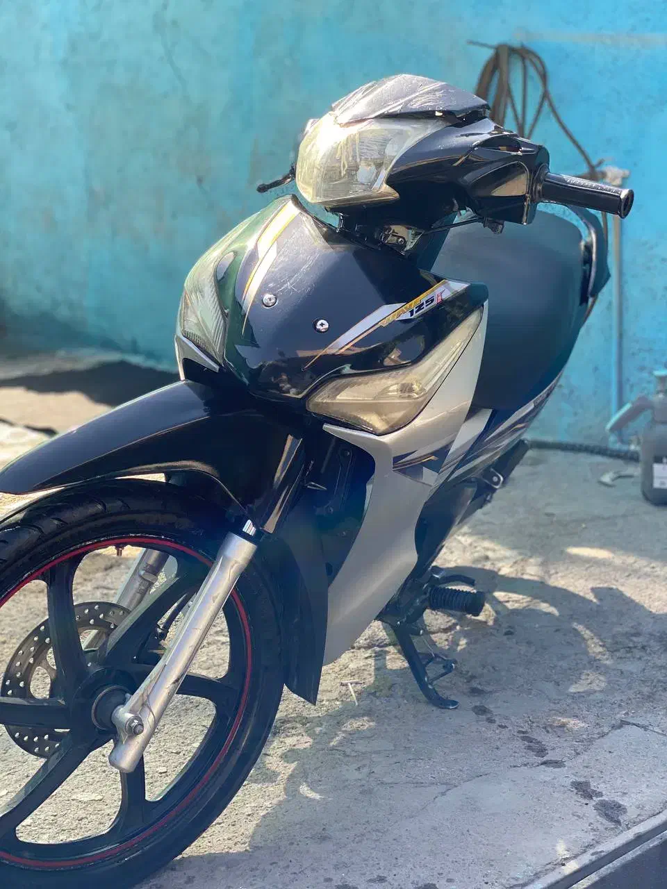 موتور احسان 95 تمیز تازه تعمیر|موتورسیکلت|نیشابور, خط کاشمر|دیوار