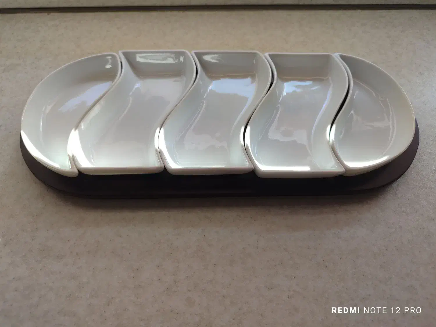 میوه خوری دیس شیرینی خوری ارکوپال کریستال سیلویا|ظروف سرو و پذیرایی|تبریز, |دیوار