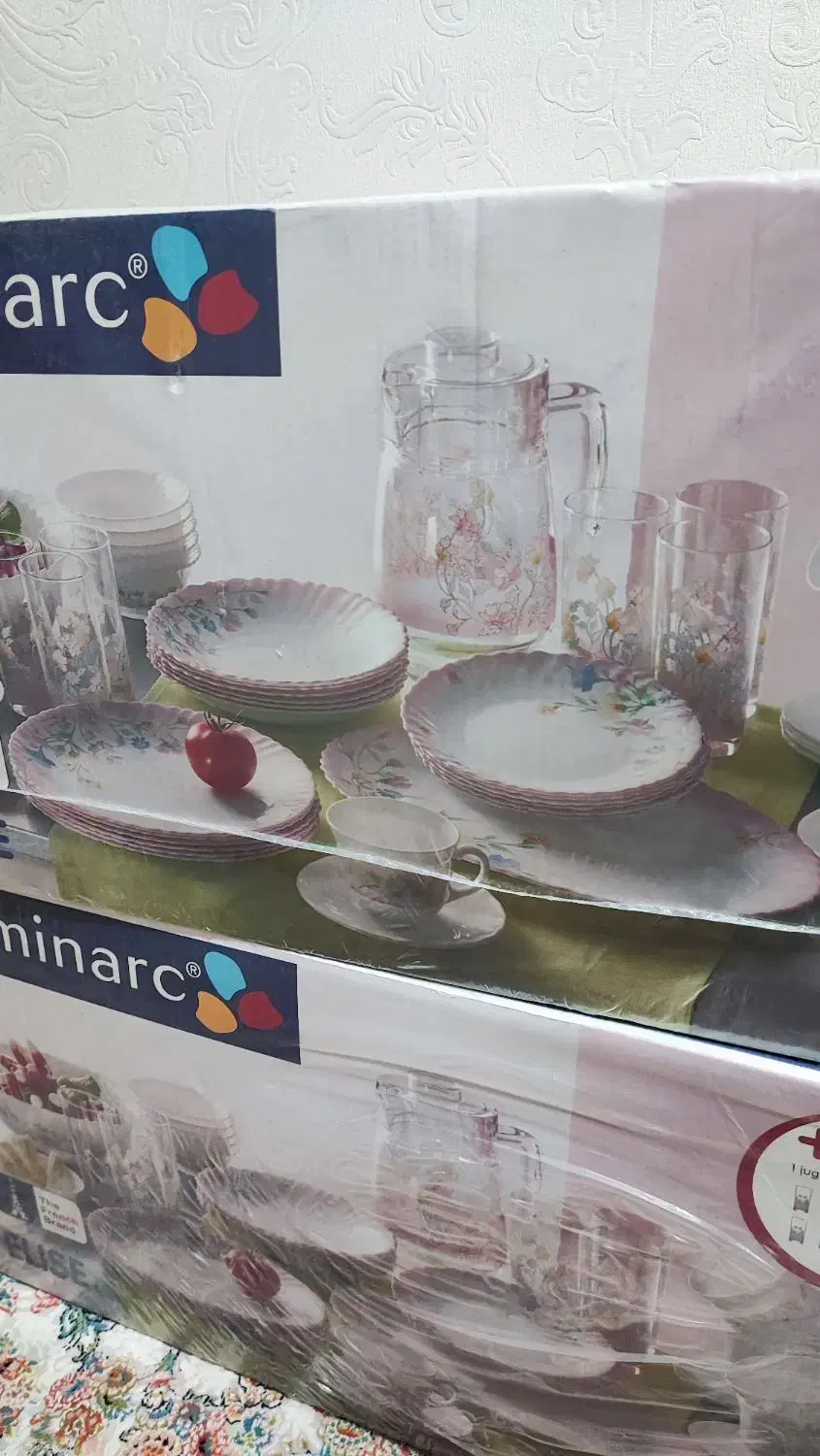 سرویس ۱۲ نفره آرکوپال الیزه فرانسه|ظروف سرو و پذیرایی|همدان, |دیوار