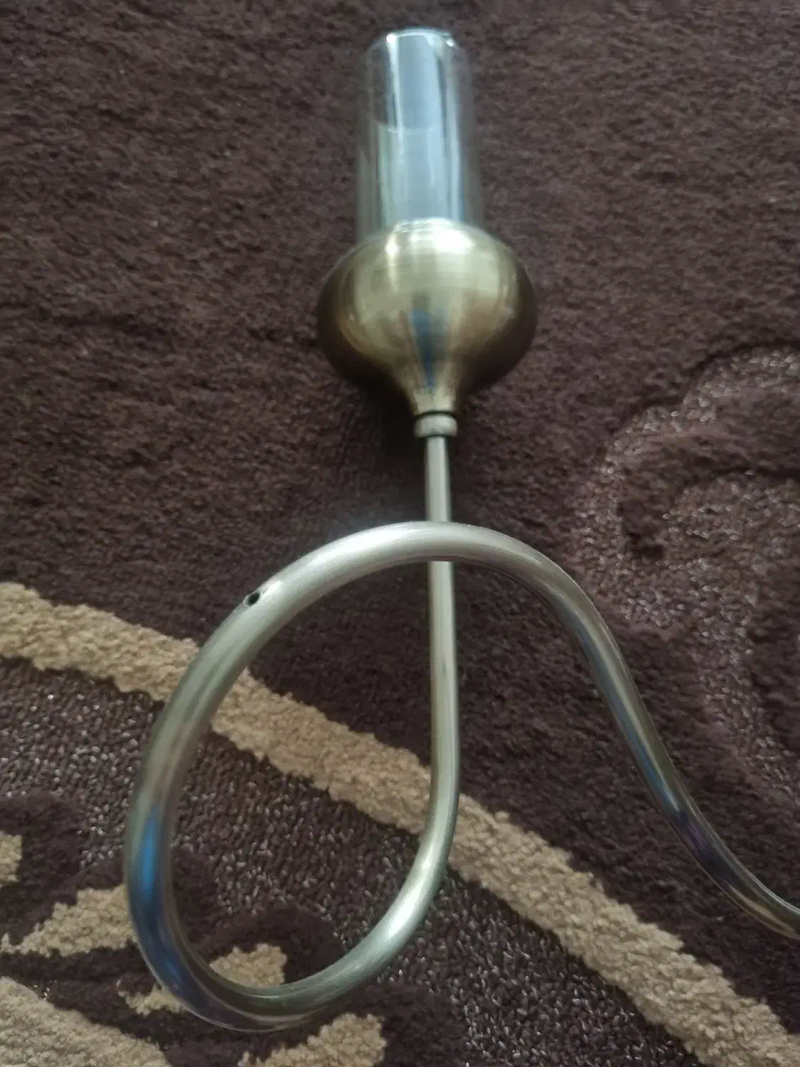 شمعدان برنز اصل|لوستر و چراغ آویز|بروجرد, |دیوار