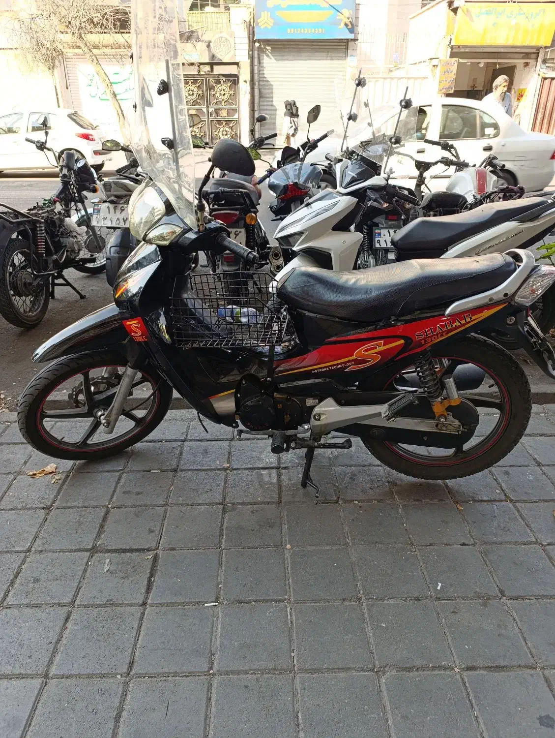 طرح ویو شباب۱۳۰ سی سی|موتورسیکلت|تهران, بهداشت|دیوار