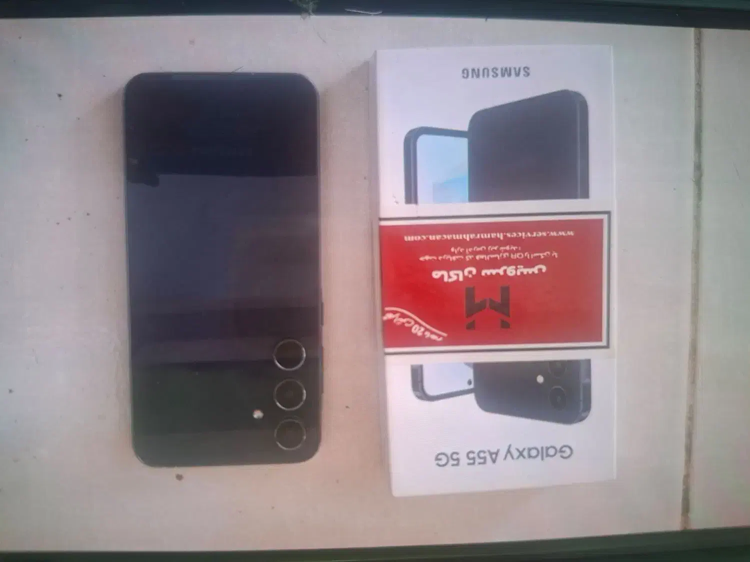 گوشی سامسونگ a55|موبایل|پرند, فاز ۳|دیوار