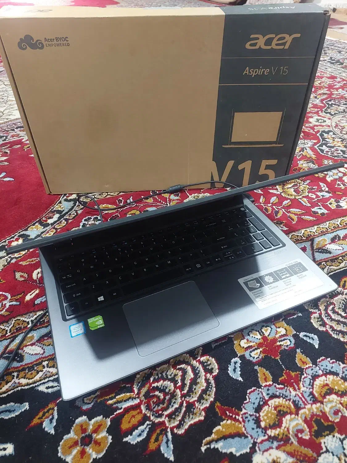 لپ تاپ acer|رایانه همراه|کاکی, |دیوار