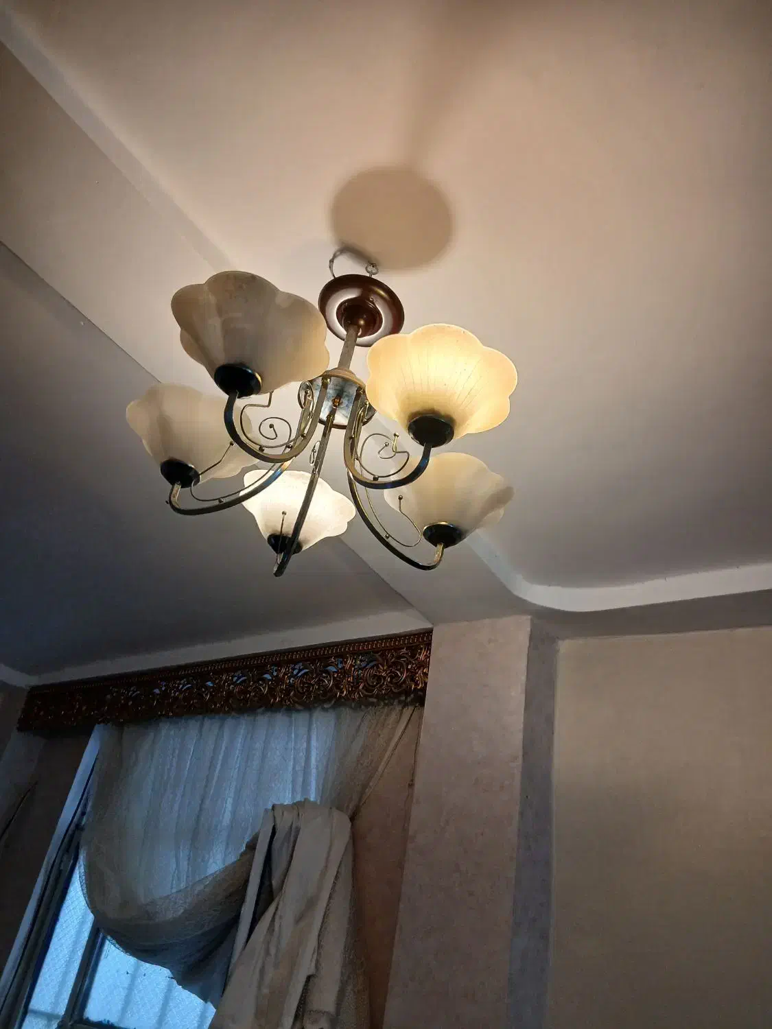 لوستر|لوستر و چراغ آویز|میناب, |دیوار