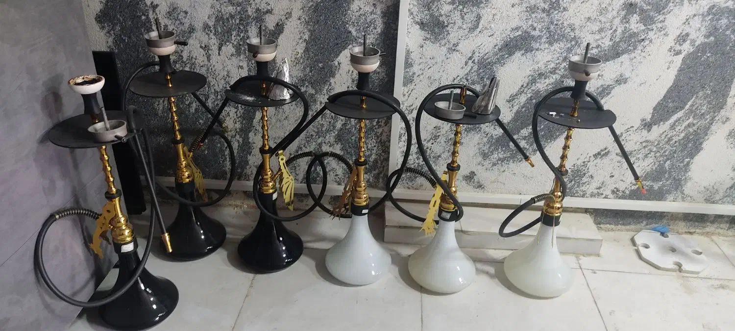 ۶عدد قلیان کرنو برنجی اصل|کلکسیون و سرگرمی|اسلام‌شهر, صادقیه|دیوار