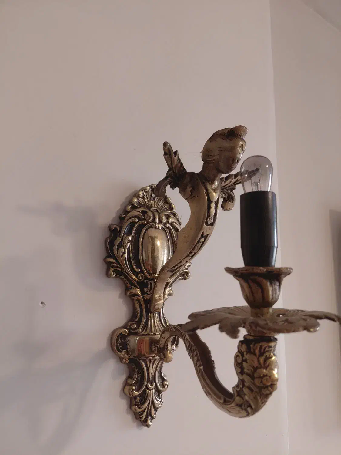 دوعدد لوستر برنز مدل فرشته ۸ شاخه و ۶ شاخه|لوستر و چراغ آویز|تهران, افسریه جنوبی|دیوار