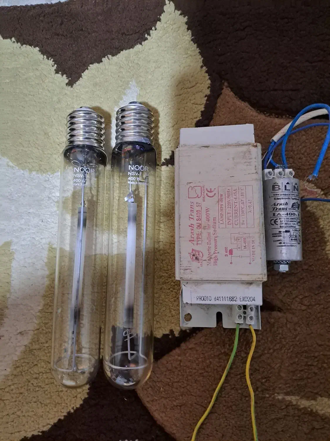 لامپ خیاری 400W با ترانس و استاتر|لامپ و چراغ|کرمانشاه, |دیوار
