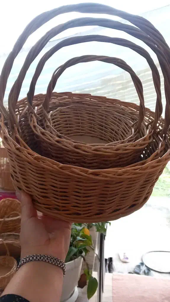 سبد ۳تایی مُروار|صنایع دستی و سایر لوازم تزئینی|آفتاب, |دیوار