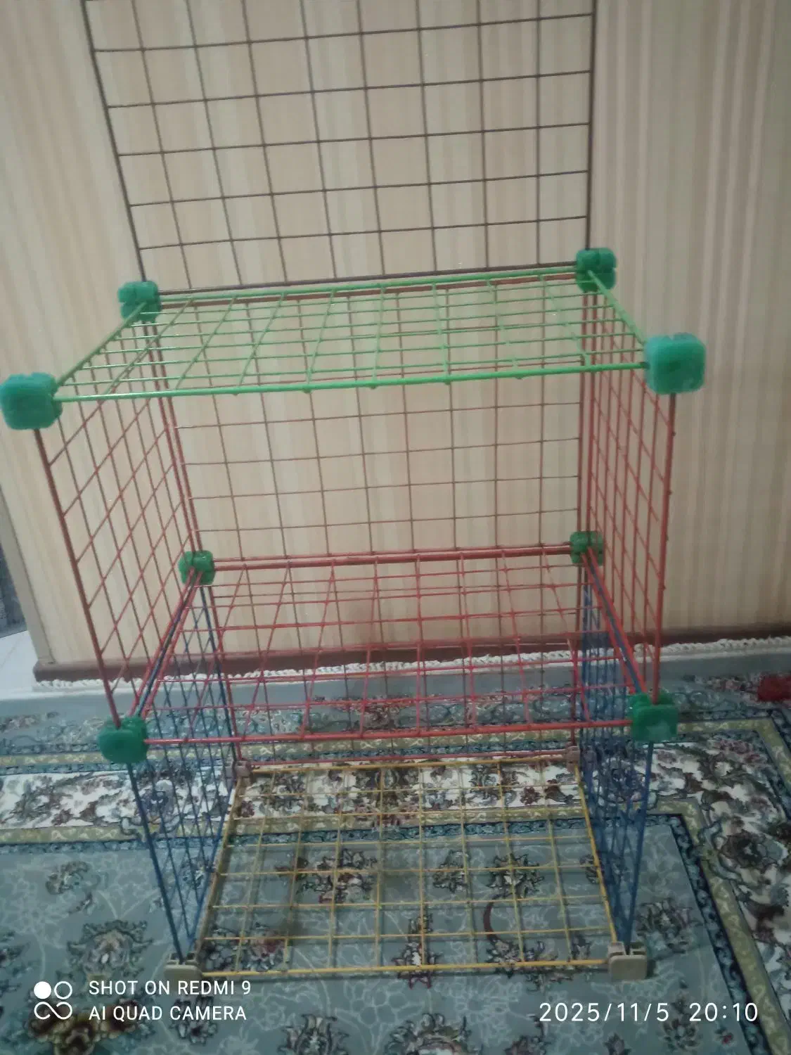 قفسه ی طبقه بندی برااتاق کودک|کتابخانه، شلف، قفسه‌های دیواری|سبزوار, سجاد|دیوار