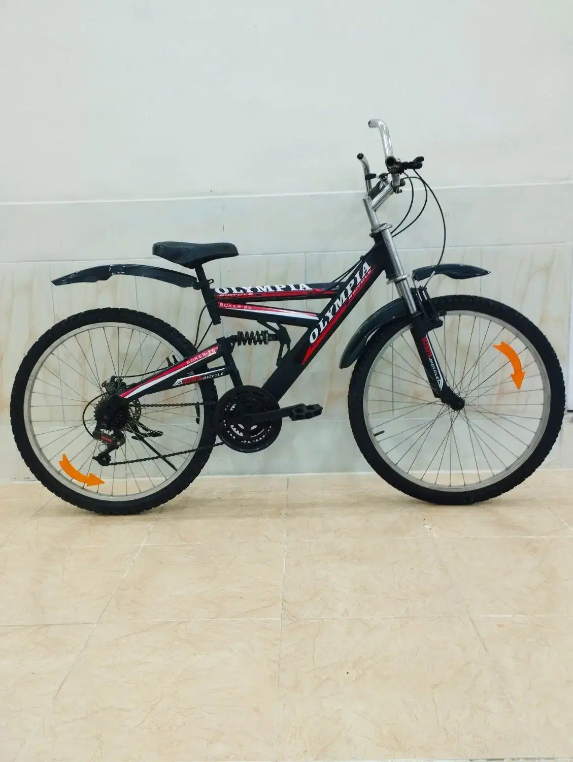 دوچرخه 26 دنده ای کمکدار حرفه ای|دوچرخه، اسکیت، اسکوتر|تربت جام, والفجر|دیوار