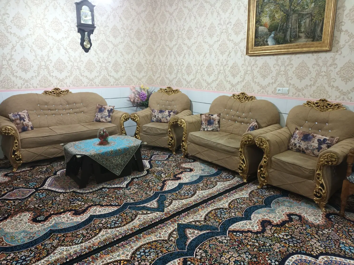 مبل|مبلمان خانگی و میز عسلی|خمین, |دیوار