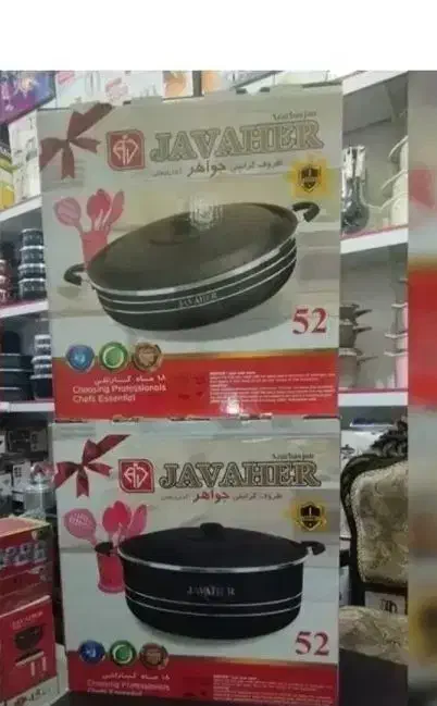 قابلمه و تابه گرانیت سایز 52|ظروف پختوپز|خوی, |دیوار