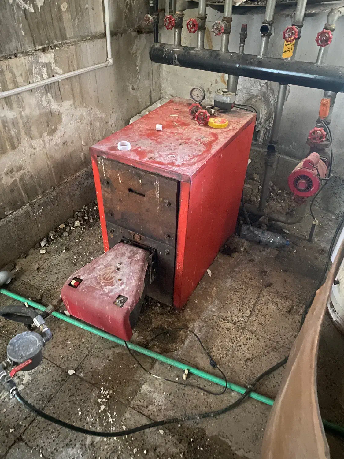 دیگ کامل موتور خانه|آبگرمکن، پکیج، شوفاژ|ارومیه, |دیوار