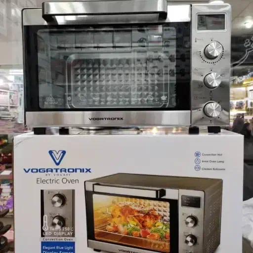 توستر وگاتی ۴۵ لیتر پلم زیر قیمت بازار|اجاق گاز و لوازم برقی پختوپز|نورآباد ممسنی, |دیوار