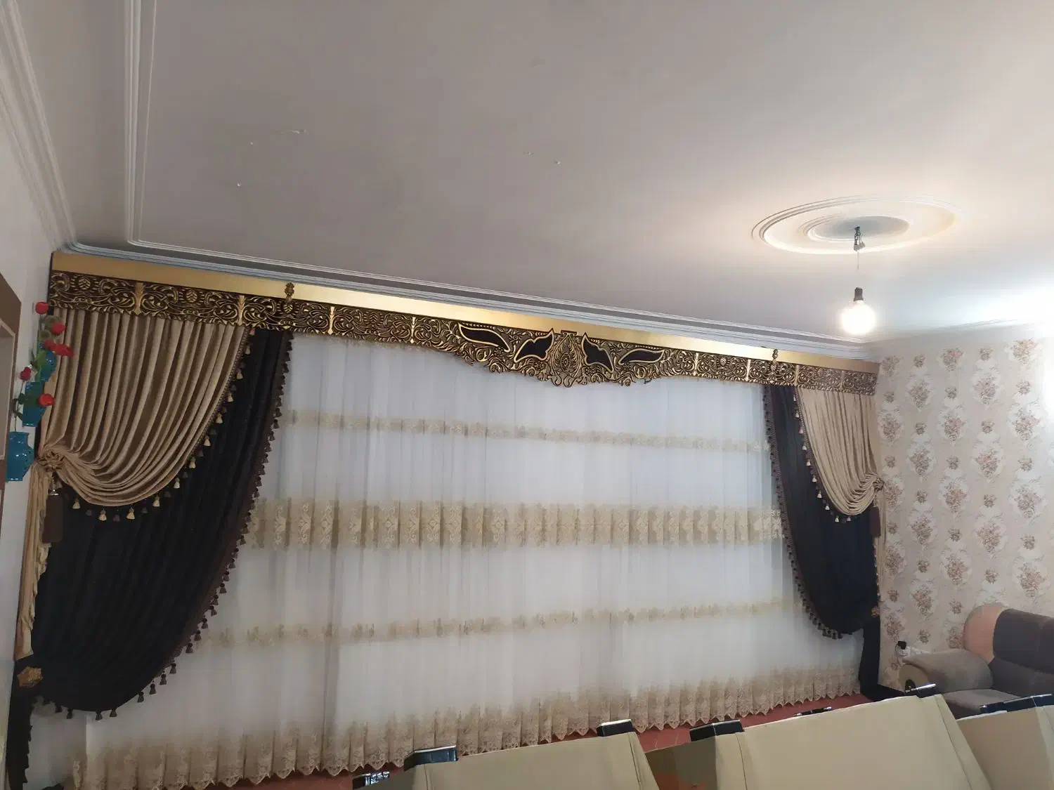 پرده سالن|پرده، رانر، رومیزی|قم, پردیسان|دیوار