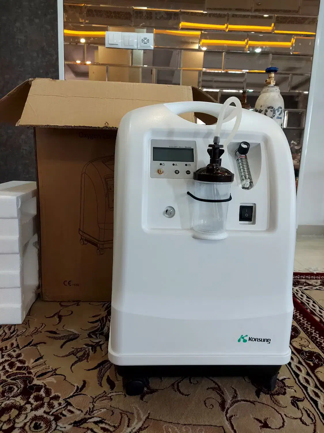 دستگاه اکسیژن ساز 5 لیتری مدلksoc-5 کانسونگ|آرایشی، بهداشتی، درمانی|پرند, فاز ۲|دیوار