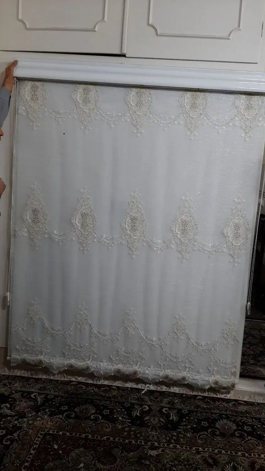 پرده دو مکانیز|پرده، رانر، رومیزی|تهران, شهرک فرهنگیان|دیوار