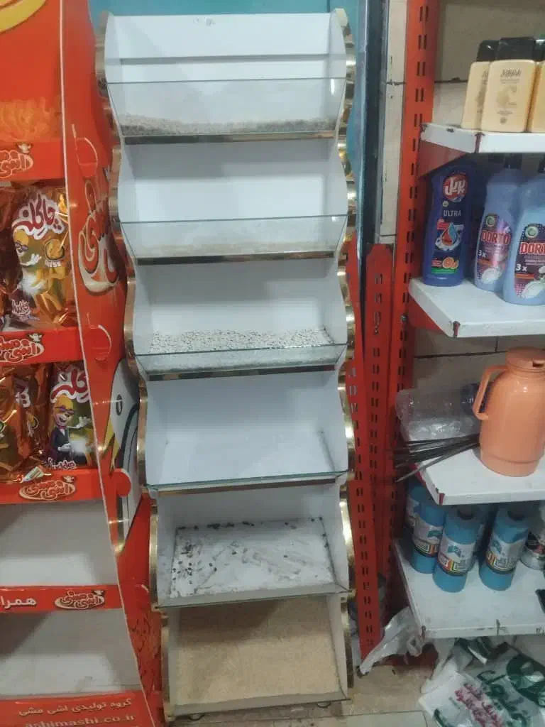 تجهیزات سوپر مارکت قفسه و استند استند حبوبات|فروشگاه و مغازه|شهریار, شهریار|دیوار