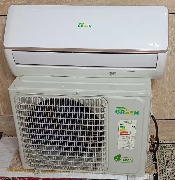 کولر گازی اسپلیت ۹۰۰۰ سرمایش و گرمایش|کولر گازی و فنکوئل|کاشان, لتحر|دیوار