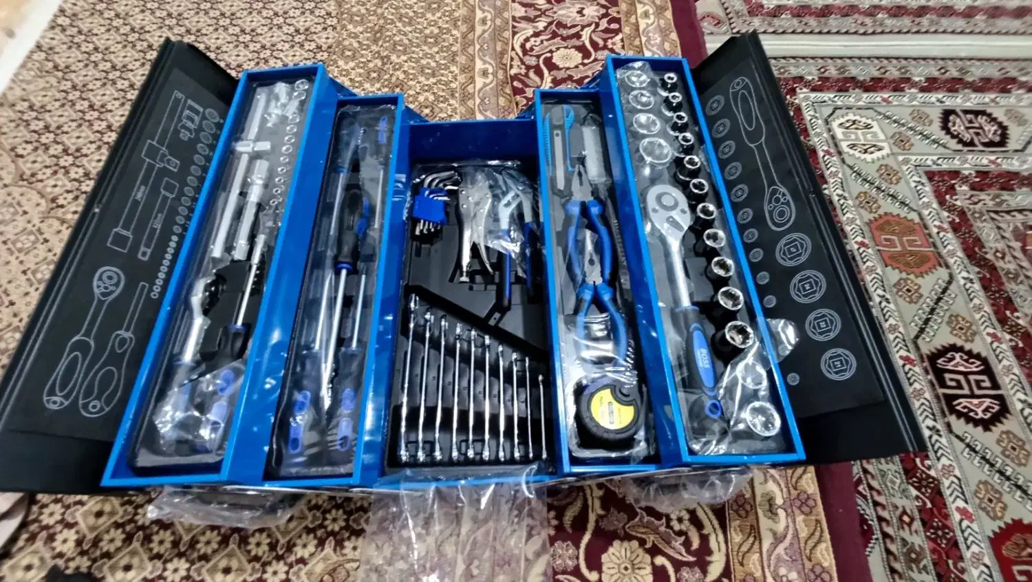 جعبه ابزار 85 پارچه|ابزارآلات|گنبد کاووس, |دیوار