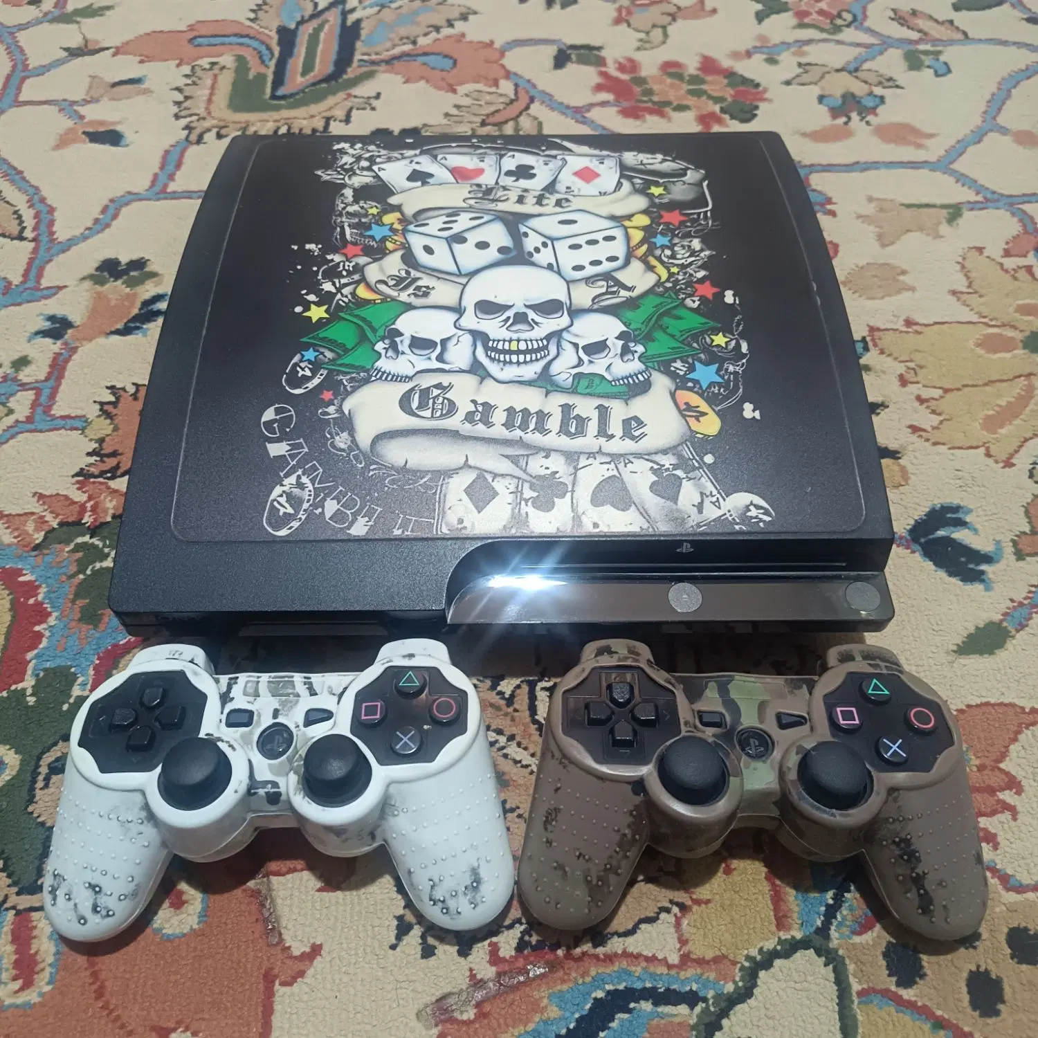 PS3 Slim 500g|کنسول، بازی ویدئویی و آنلاین|اندیشه, اندیشه فاز ۱|دیوار