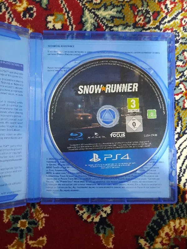 snow runer ps4|کنسول، بازی ویدئویی و آنلاین|رشت, فلسطین|دیوار