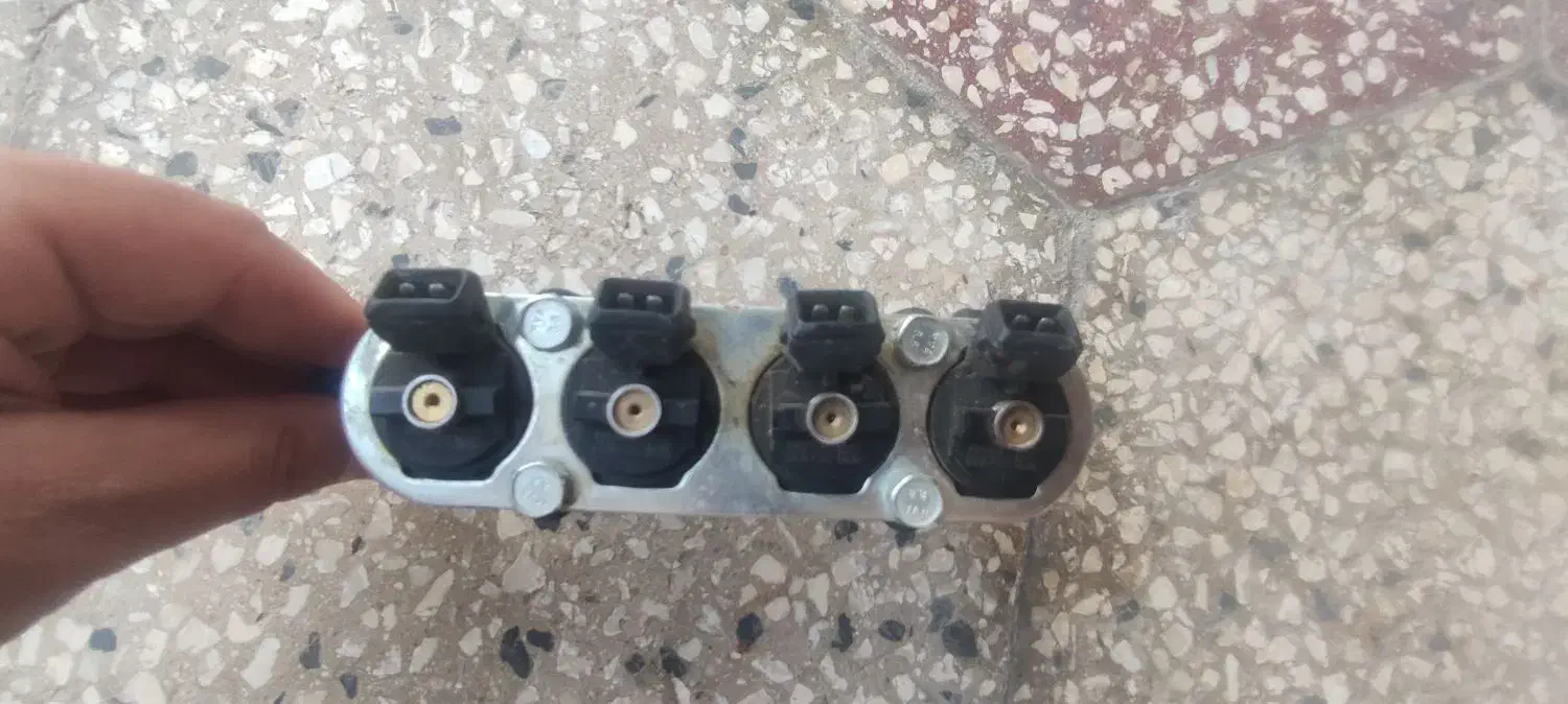 سوزن و ریل گاز ساینا دوگانه|قطعات یدکی و لوازم جانبی|چرام, |دیوار