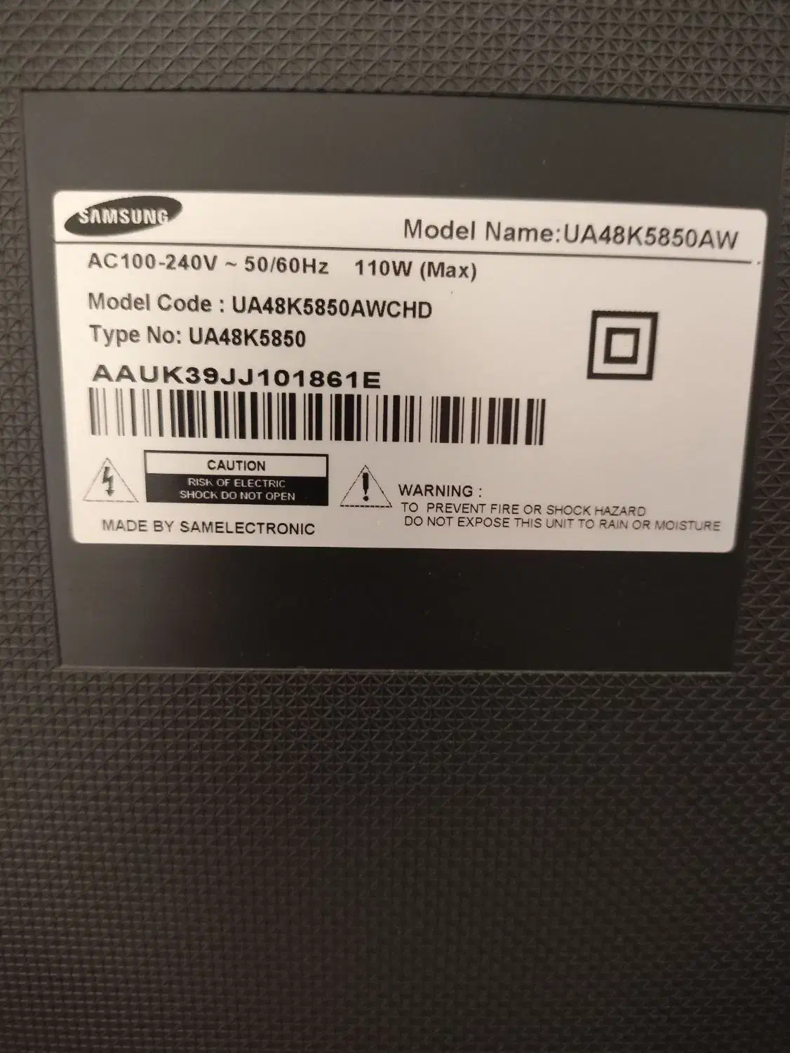 ال ای دی 48سامسونگ|تلویزیون و پروژکتور|هشتگرد, فاز ۱ مهستان|دیوار