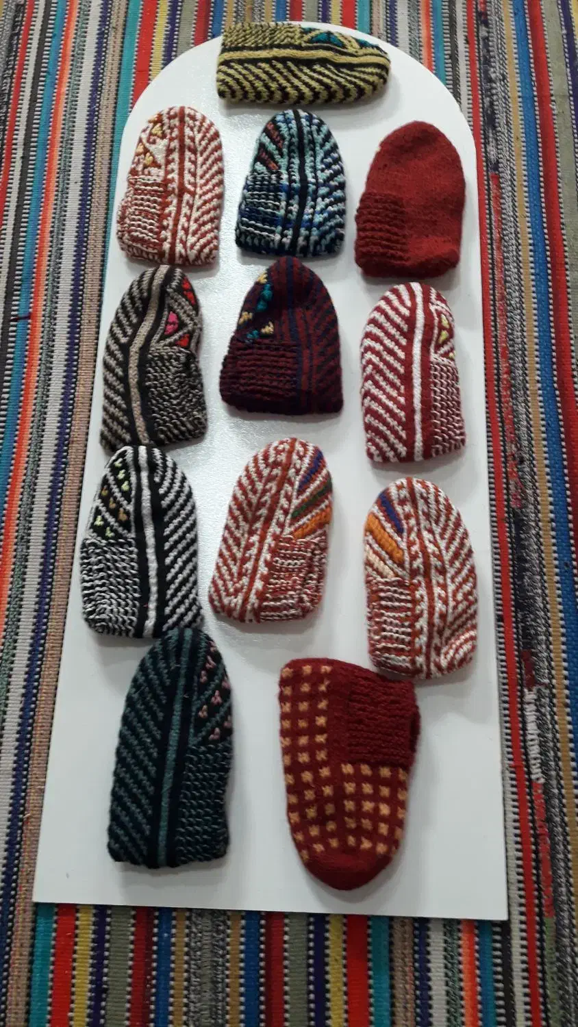 گیوه دست بافت پشمی|لباس|اردبیل, |دیوار