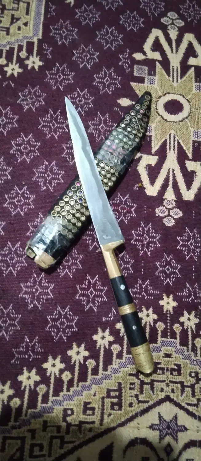 چاقو بلوچی|کلکسیون اشیاء عتیقه|خاش, |دیوار