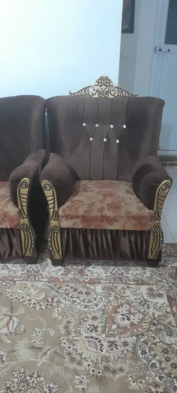 مبل هفت نفره|مبلمان خانگی و میز عسلی|گلپایگان, |دیوار